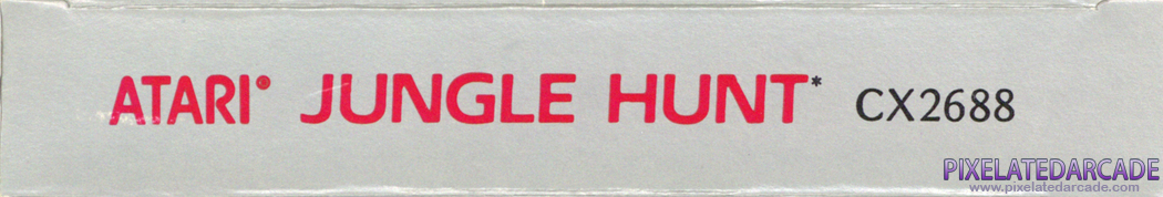 Jungle Hunt Cover Art: Top Spine Jungle Hunt Cover Art: Top Spine