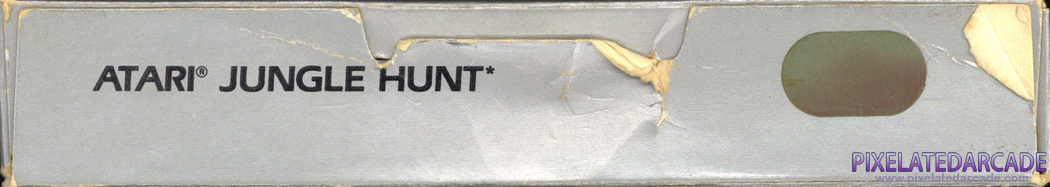 Jungle Hunt Cover Art: Top Spine