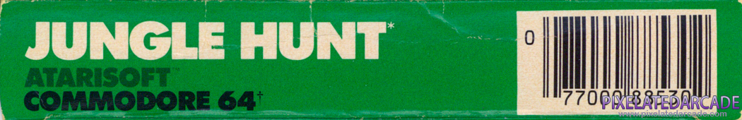 Jungle Hunt Cover Art: Bottom Spine Jungle Hunt Cover Art: Bottom Spine