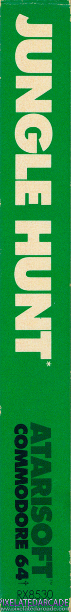 Jungle Hunt Cover Art: Right Spine