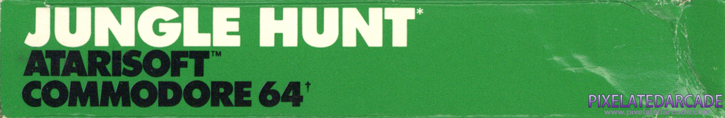 Jungle Hunt Cover Art: Top Spine Jungle Hunt Cover Art: Top Spine
