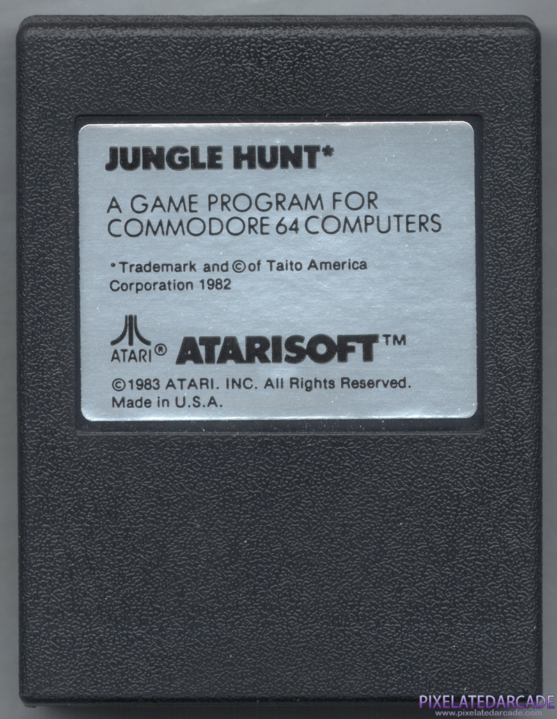 Jungle Hunt Cover Art: Front Jungle Hunt Cover Art: Front