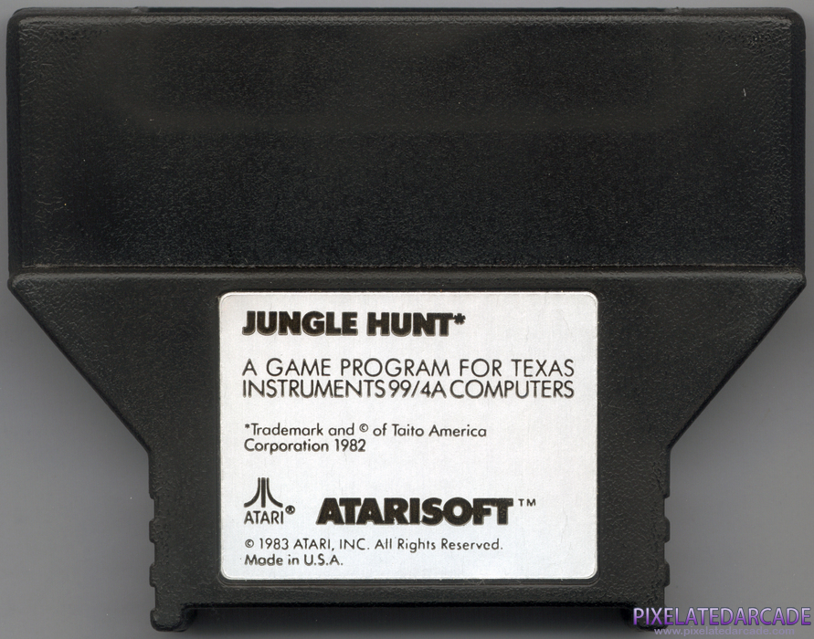 Jungle Hunt Cover Art: Jungle Hunt Cover Art: