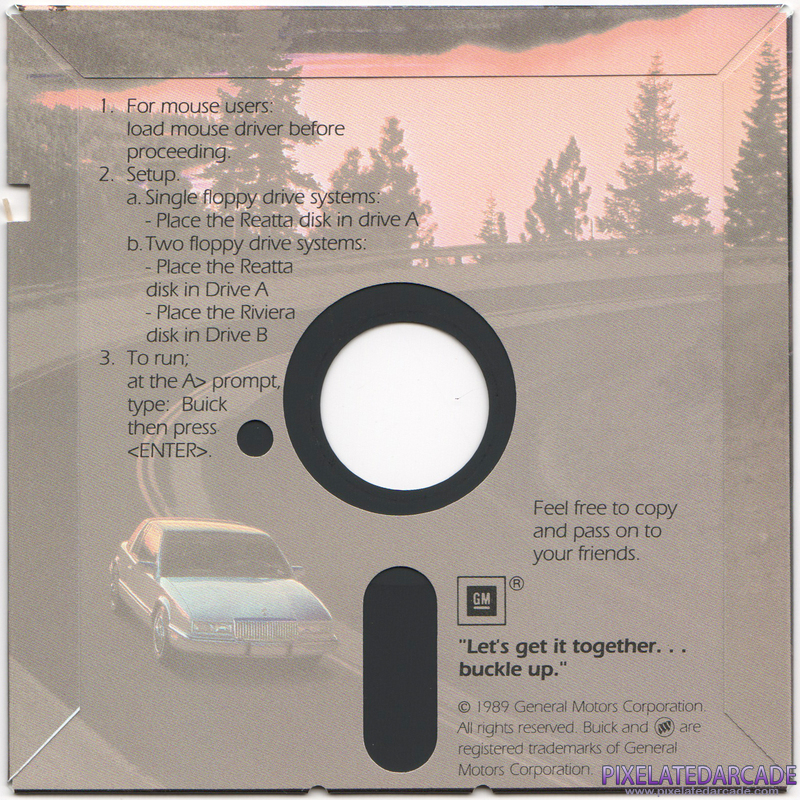 Great American Road belongs to Buick, The Cover Art: Disk 1 of 2 - Back Great American Road belongs to Buick, The Cover Art: Disk 1 of 2 - Back