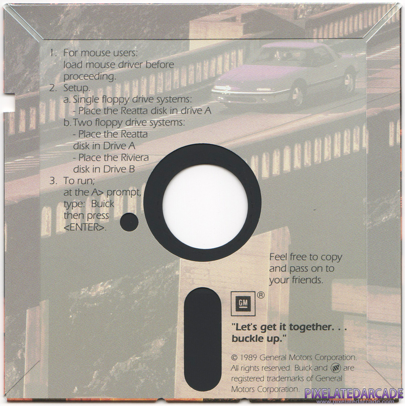 Great American Road belongs to Buick, The Cover Art: Disk 2 of 2 - Back Great American Road belongs to Buick, The Cover Art: Disk 2 of 2 - Back