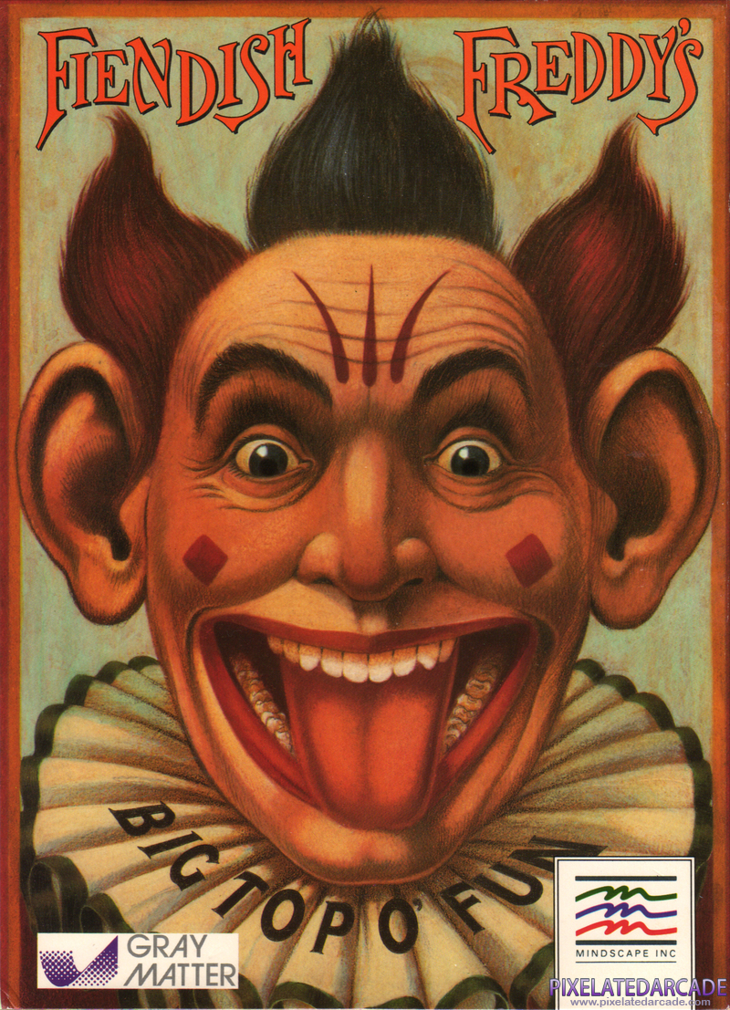 Fiendish Freddy's Big Top O' Fun Cover Art: 