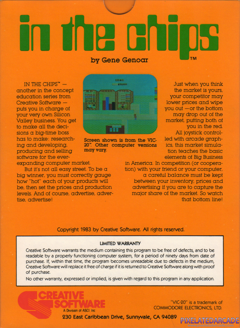 In the Chips Cover Art: In the Chips Cover Art: