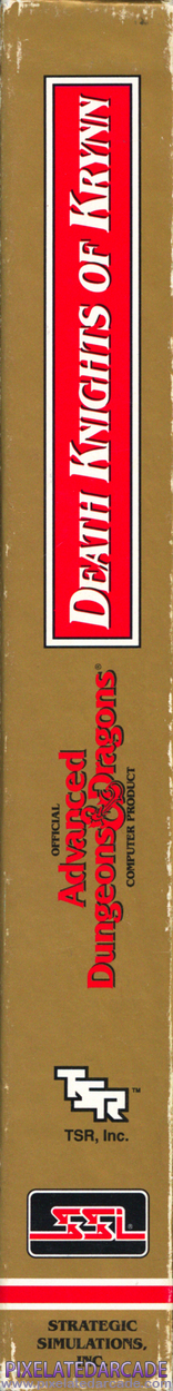 Death Knights of Krynn Cover Art: Right SPine Death Knights of Krynn Cover Art: Right SPine