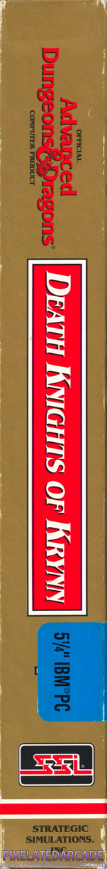 Death Knights of Krynn Cover Art: Left Spine Death Knights of Krynn Cover Art: Left Spine