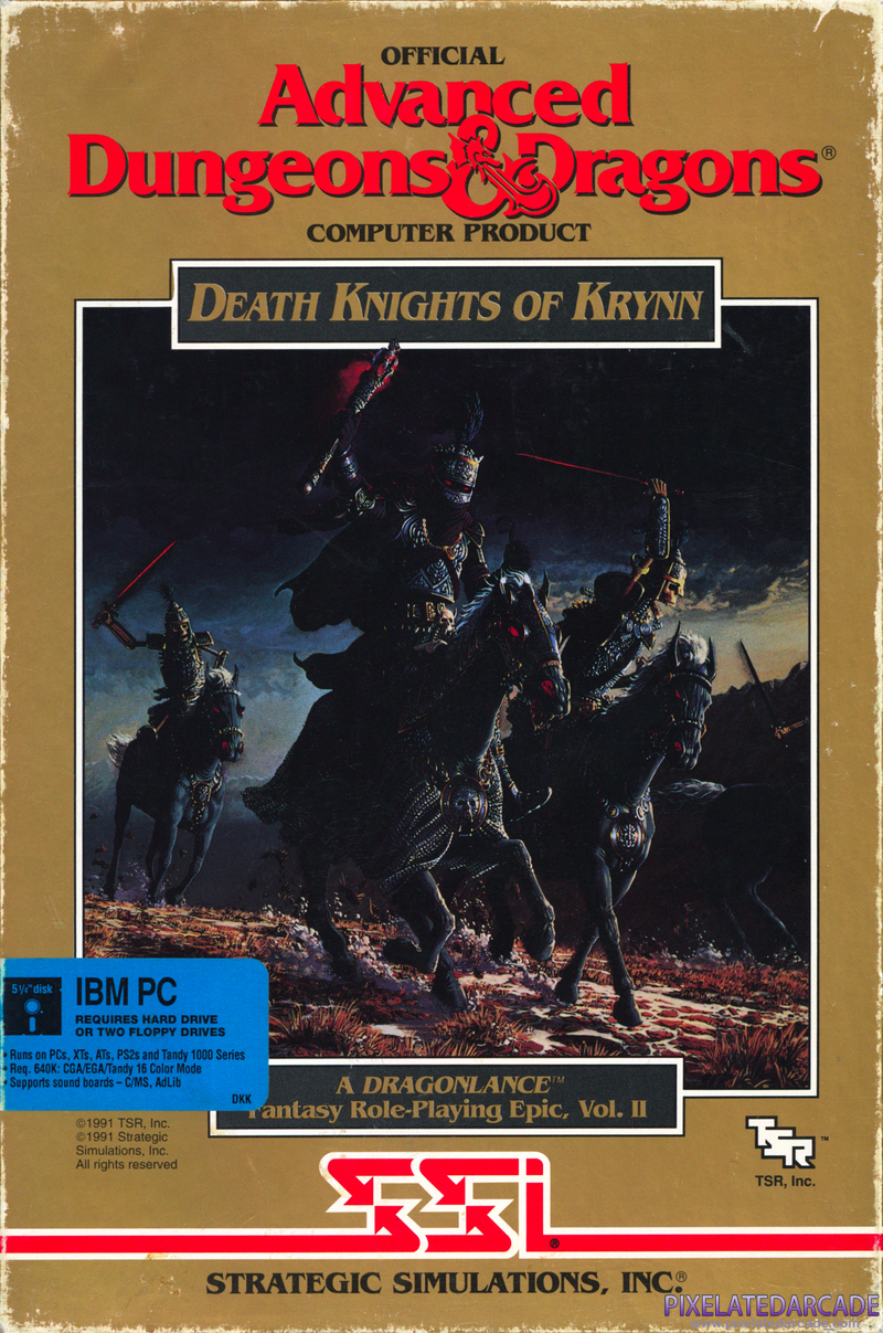 Death Knights of Krynn Cover Art: Death Knights of Krynn Cover Art: