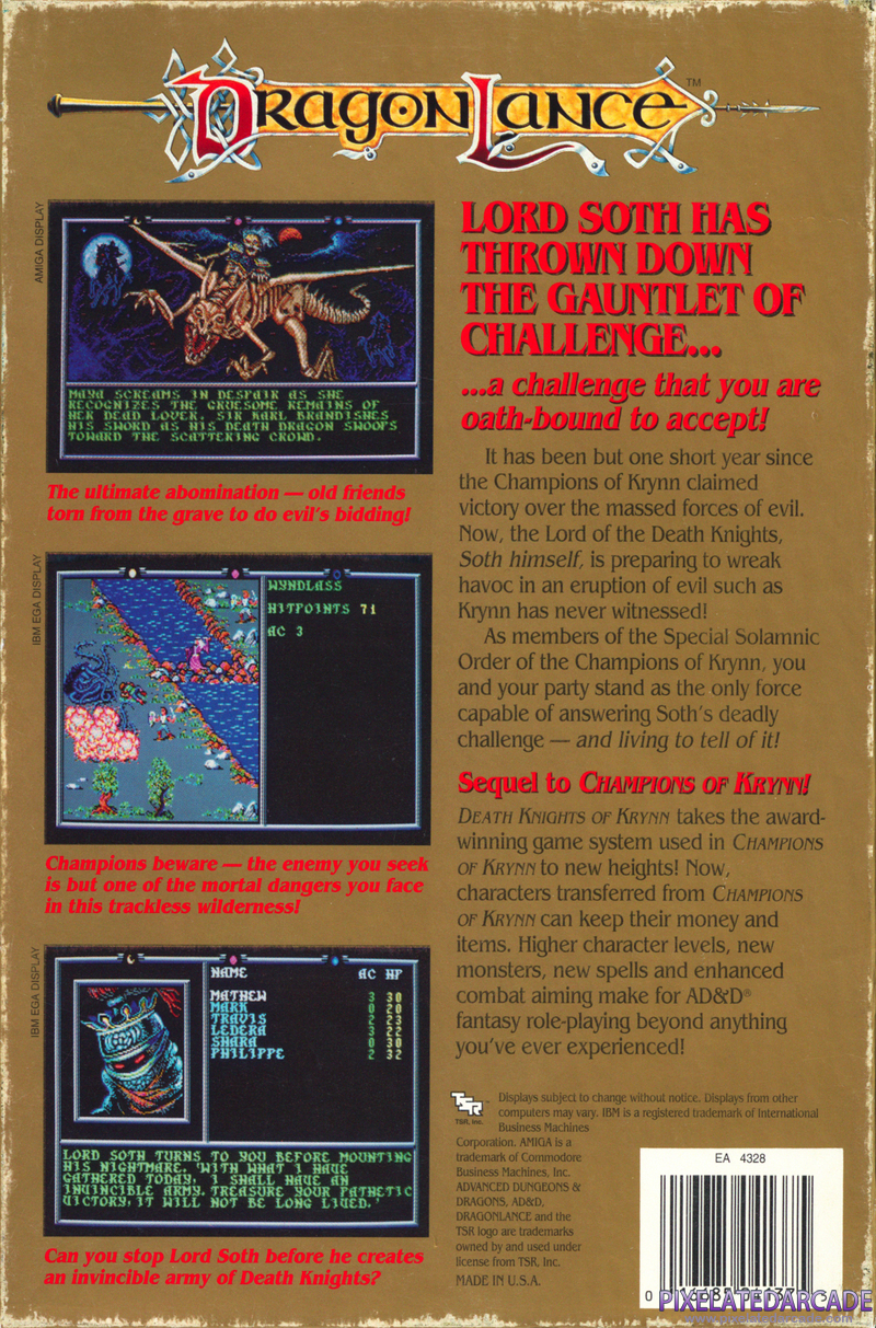 Death Knights of Krynn Cover Art: Death Knights of Krynn Cover Art: