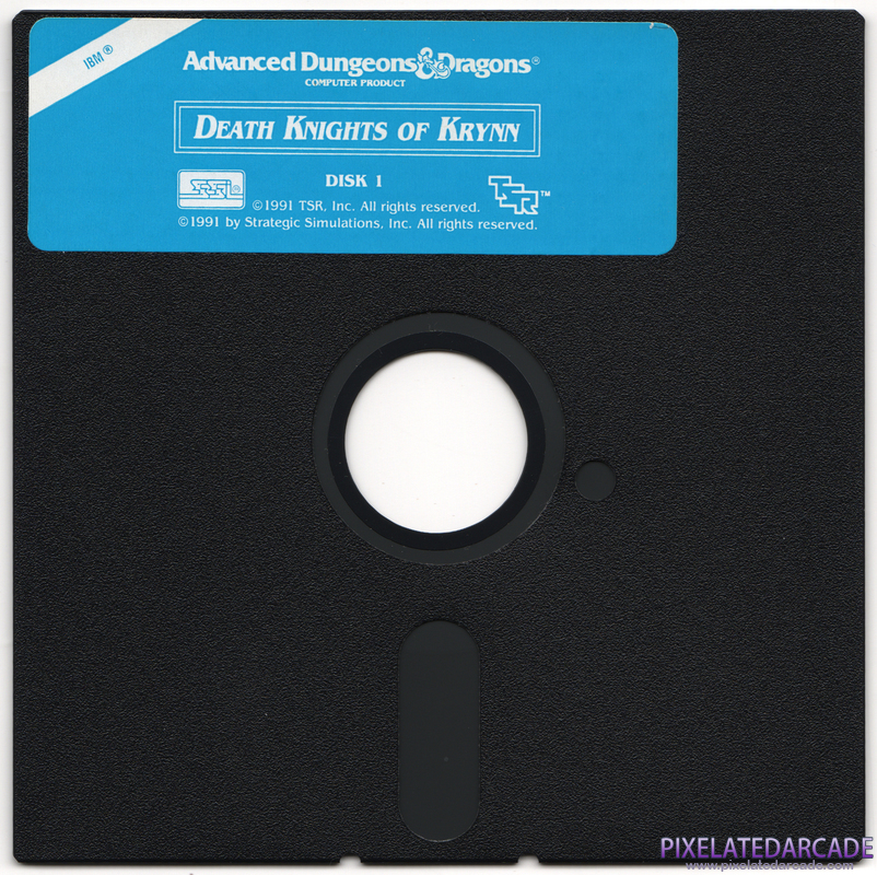 Death Knights of Krynn Cover Art: Disk 1 of 2 Death Knights of Krynn Cover Art: Disk 1 of 2