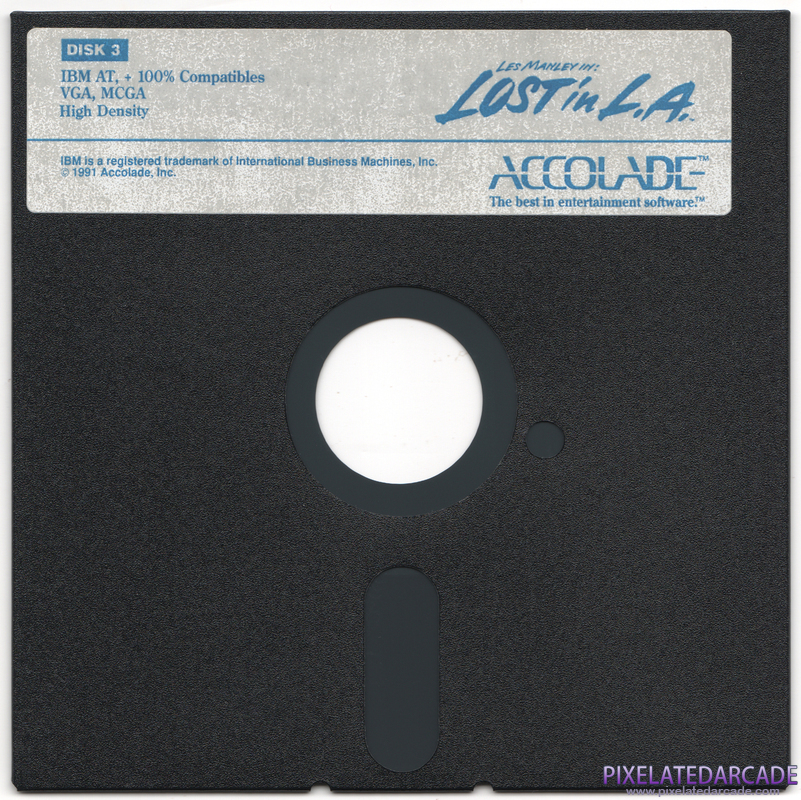 Les Manley in: Lost in L.A. Cover Art: Disk 3 of 4 Les Manley in: Lost in L.A. Cover Art: Disk 3 of 4