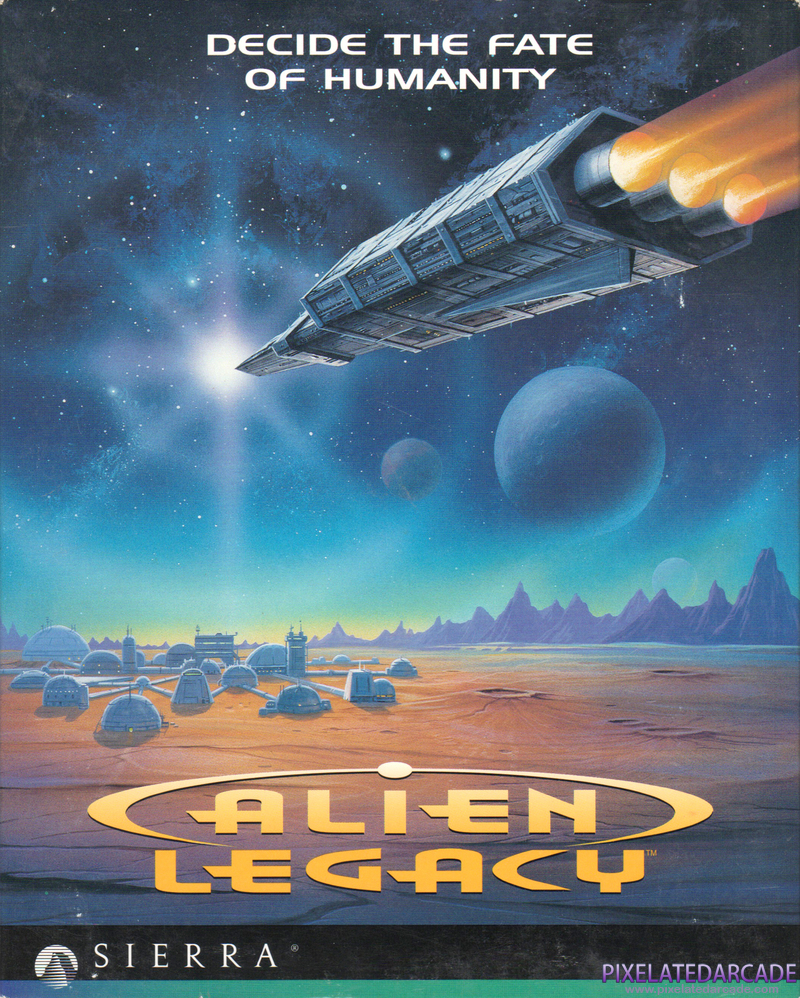 Alien Legacy Cover Art: Alien Legacy Cover Art: