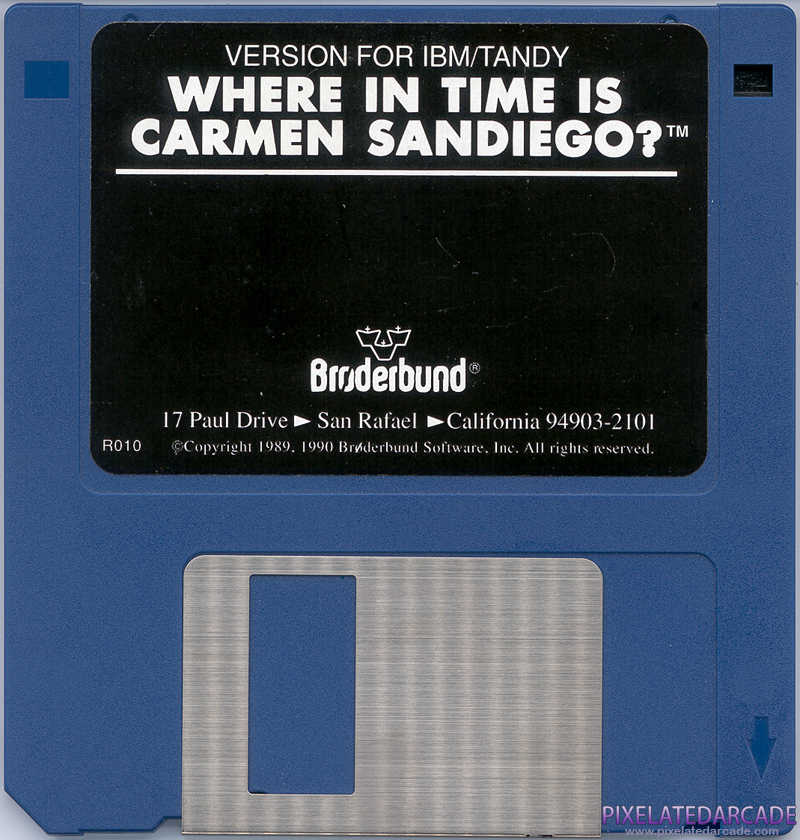 Where in Time is Carmen Sandiego? Cover Art: Where in Time is Carmen Sandiego? Cover Art: