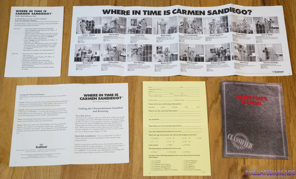 Where in Time is Carmen Sandiego? Cover Art: 