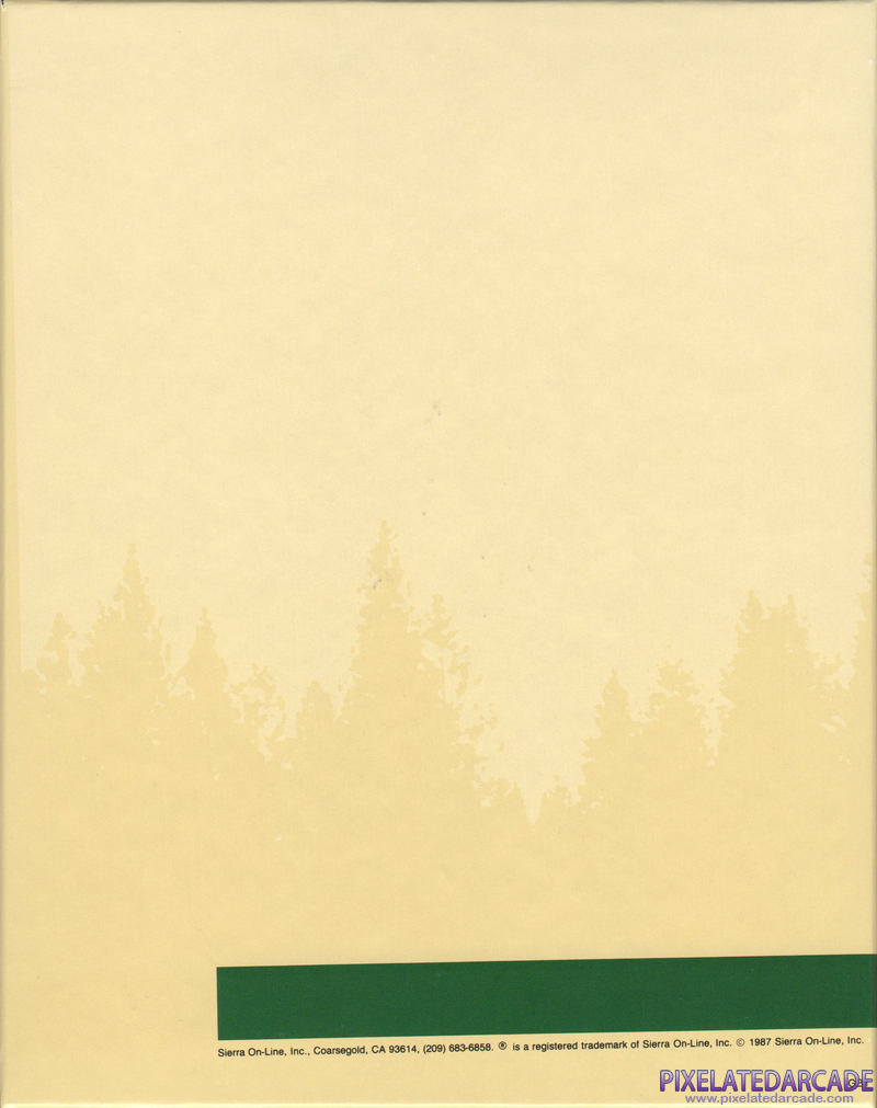 King's Quest II: Romancing the Throne Cover Art: Back Side King's Quest II: Romancing the Throne Cover Art: Back Side