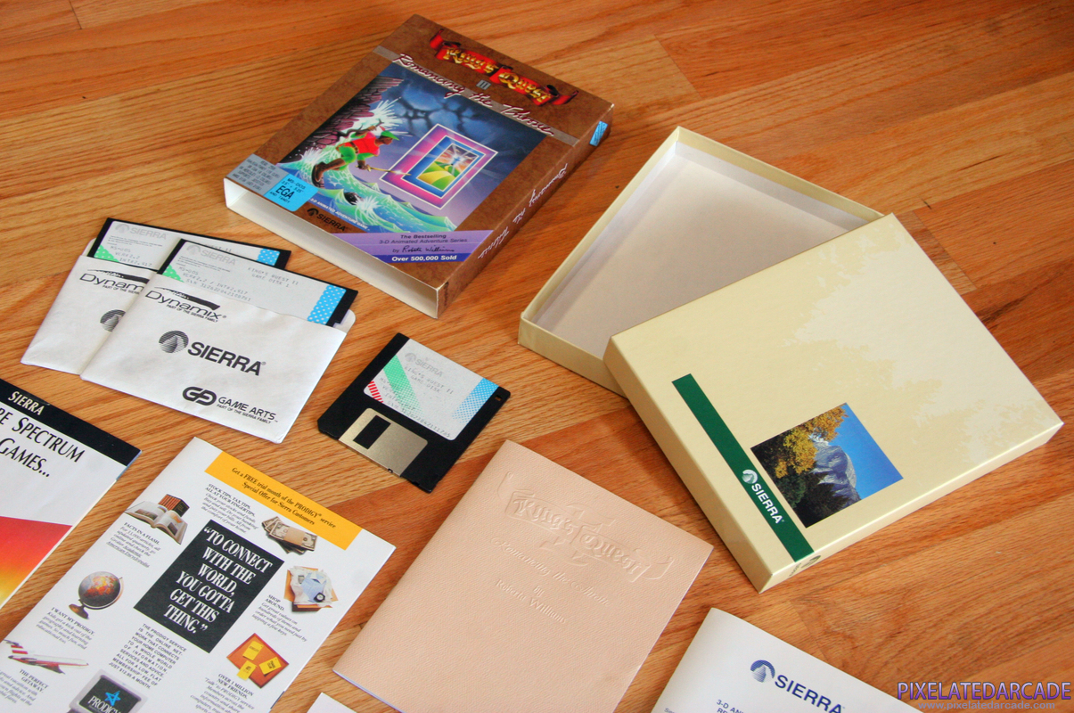 King's Quest II: Romancing the Throne Cover Art: King's Quest II: Romancing the Throne Cover Art: