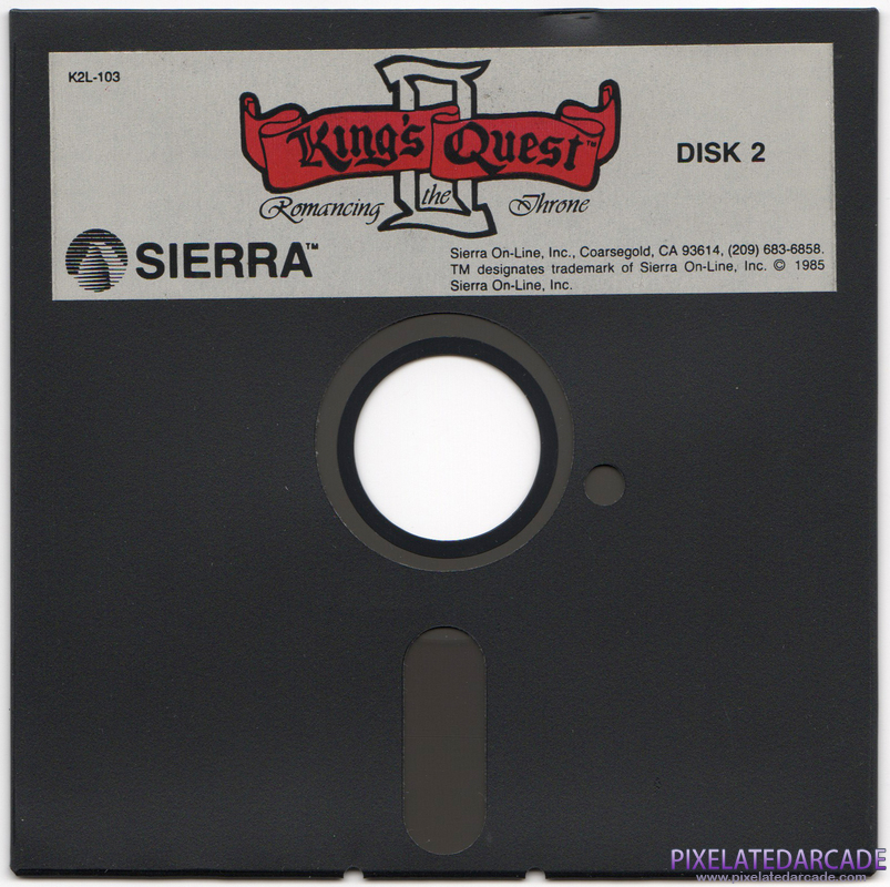 King's Quest II: Romancing the Throne Cover Art: King's Quest II: Romancing the Throne Cover Art: