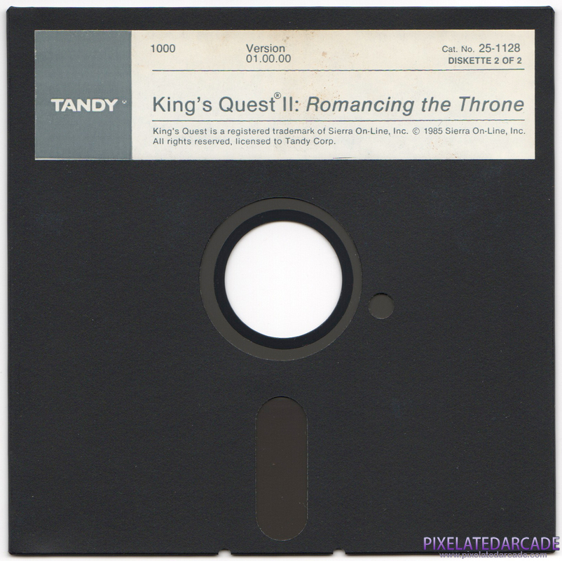 King's Quest II: Romancing the Throne Cover Art: 