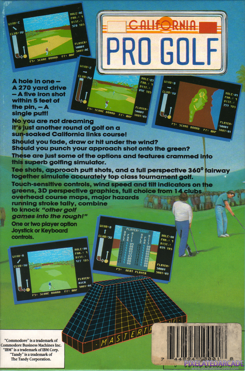 California Pro Golf Cover Art: California Pro Golf Cover Art: