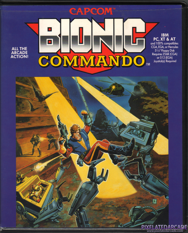 Bionic Commando Cover Art: Bionic Commando Cover Art: