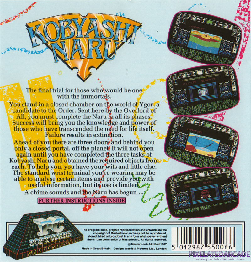 Kobyashi Naru Cover Art: Kobyashi Naru Cover Art: