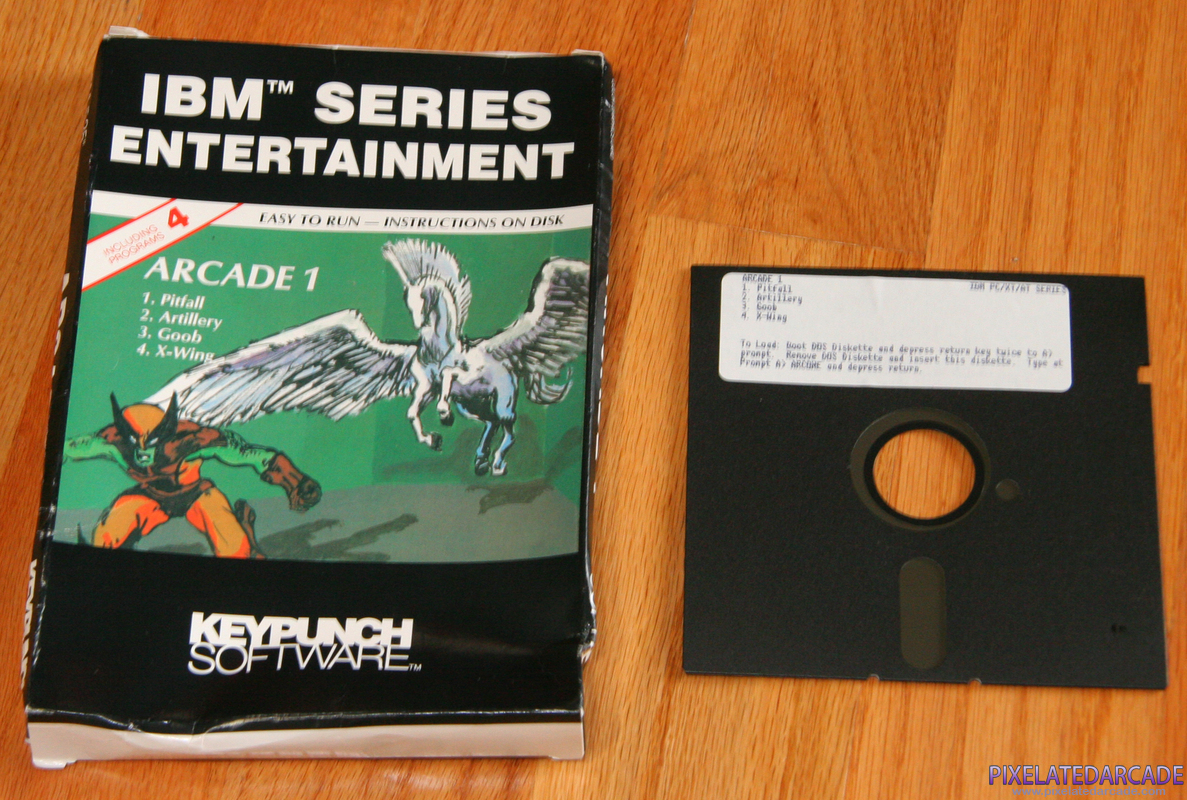 Arcade 1 Cover Art: Box and contents Arcade 1 Cover Art: Box and contents