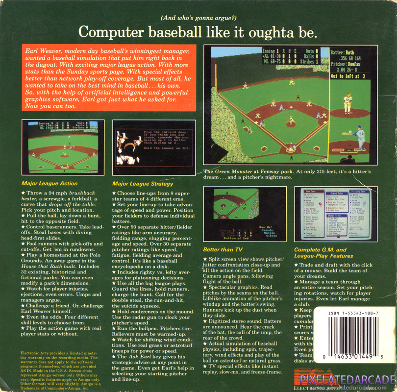 Earl Weaver Baseball Cover Art: Earl Weaver Baseball Cover Art: