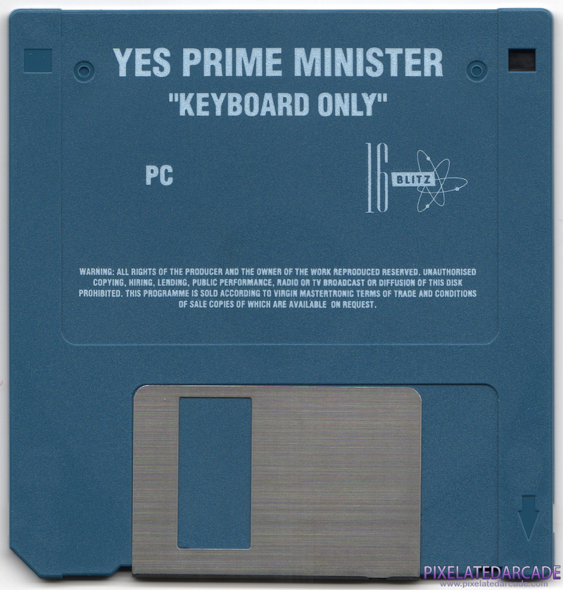 Yes, Prime Minister Cover Art: Disk 1 of 1 - Front Yes, Prime Minister Cover Art: Disk 1 of 1 - Front