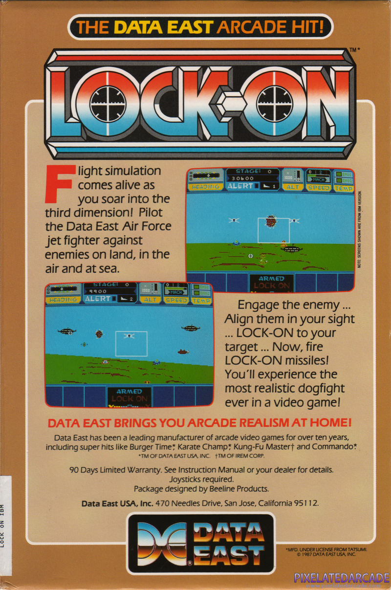Lock-On Cover Art: Lock-On Cover Art: