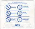 Disk Sleeve - Back