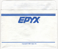 Disk Sleeve - Front