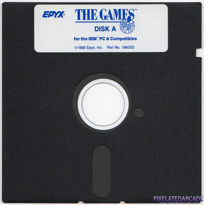 Games: Summer Edition, The Cover Art: Disk 1 of 4 Games: Summer Edition, The Cover Art: Disk 1 of 4