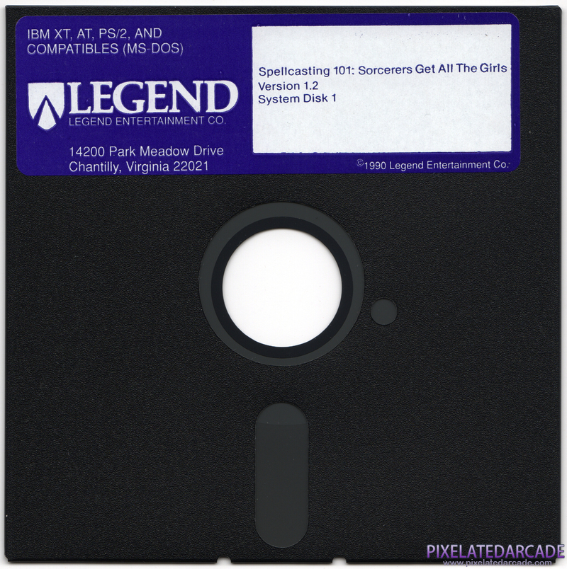 Spellcasting 101: Sorcerers get all the Girls Cover Art: Disk 1 of 9 Spellcasting 101: Sorcerers get all the Girls Cover Art: Disk 1 of 9
