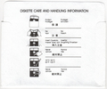 Disk Sleeve - Back
