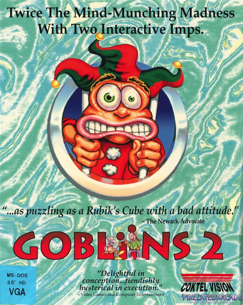 Gobliins 2: The Prince Buffoon Cover Art: Gobliins 2: The Prince Buffoon Cover Art:
