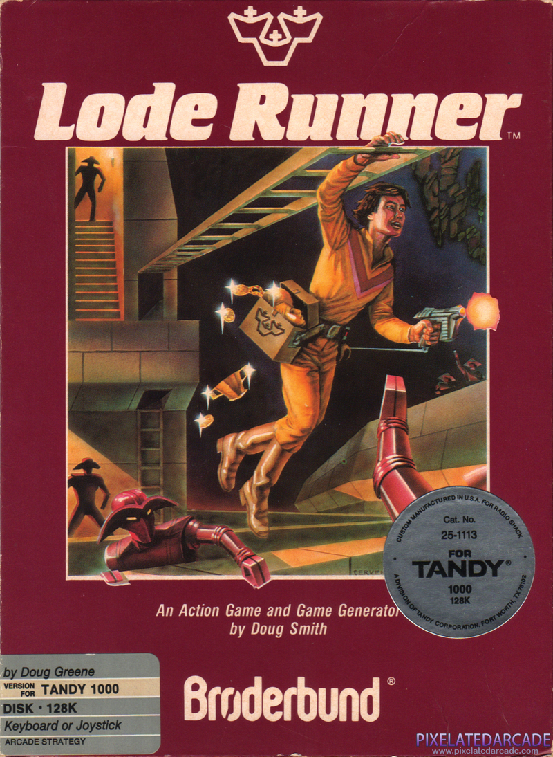Lode Runner Cover Art: Lode Runner Cover Art: