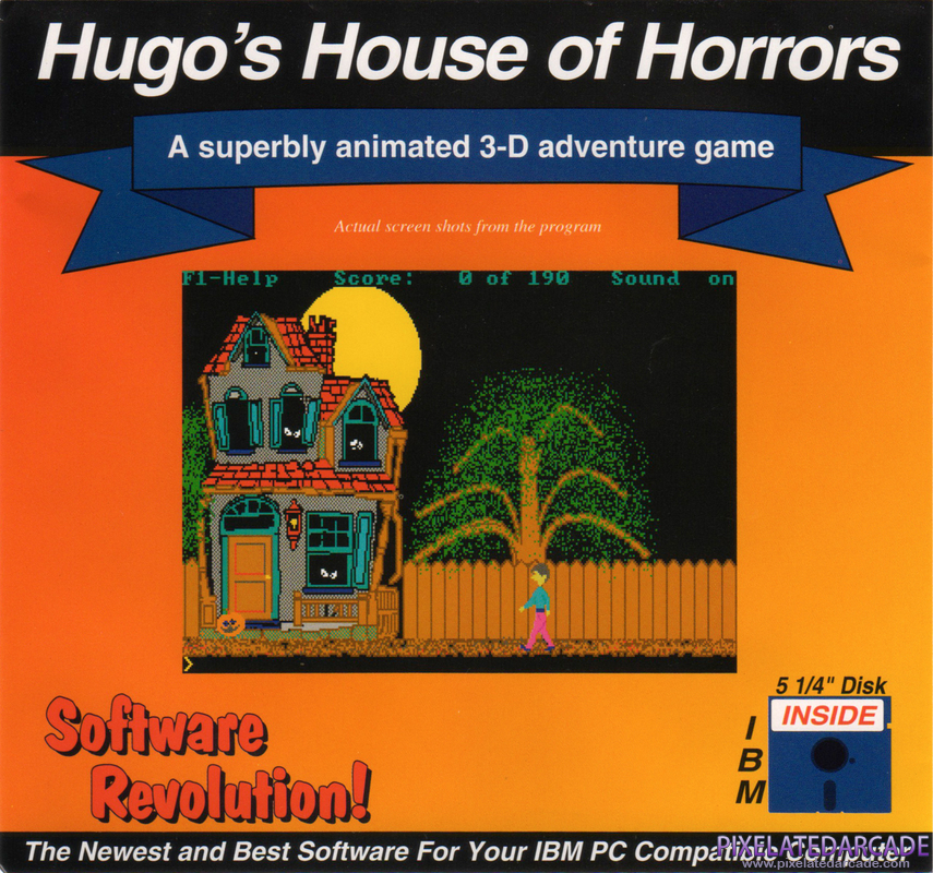 Hugo's House of Horrors Cover Art: Hugo's House of Horrors Cover Art: