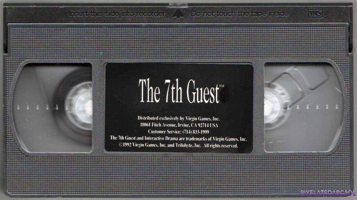 7th Guest, The Cover Art: Special Edition VHS - VHS tape