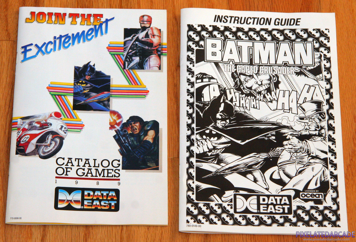 Batman: The Caped Crusader Cover Art: Batman instruction manual and product catalog Batman: The Caped Crusader Cover Art: Batman instruction manual and product catalog