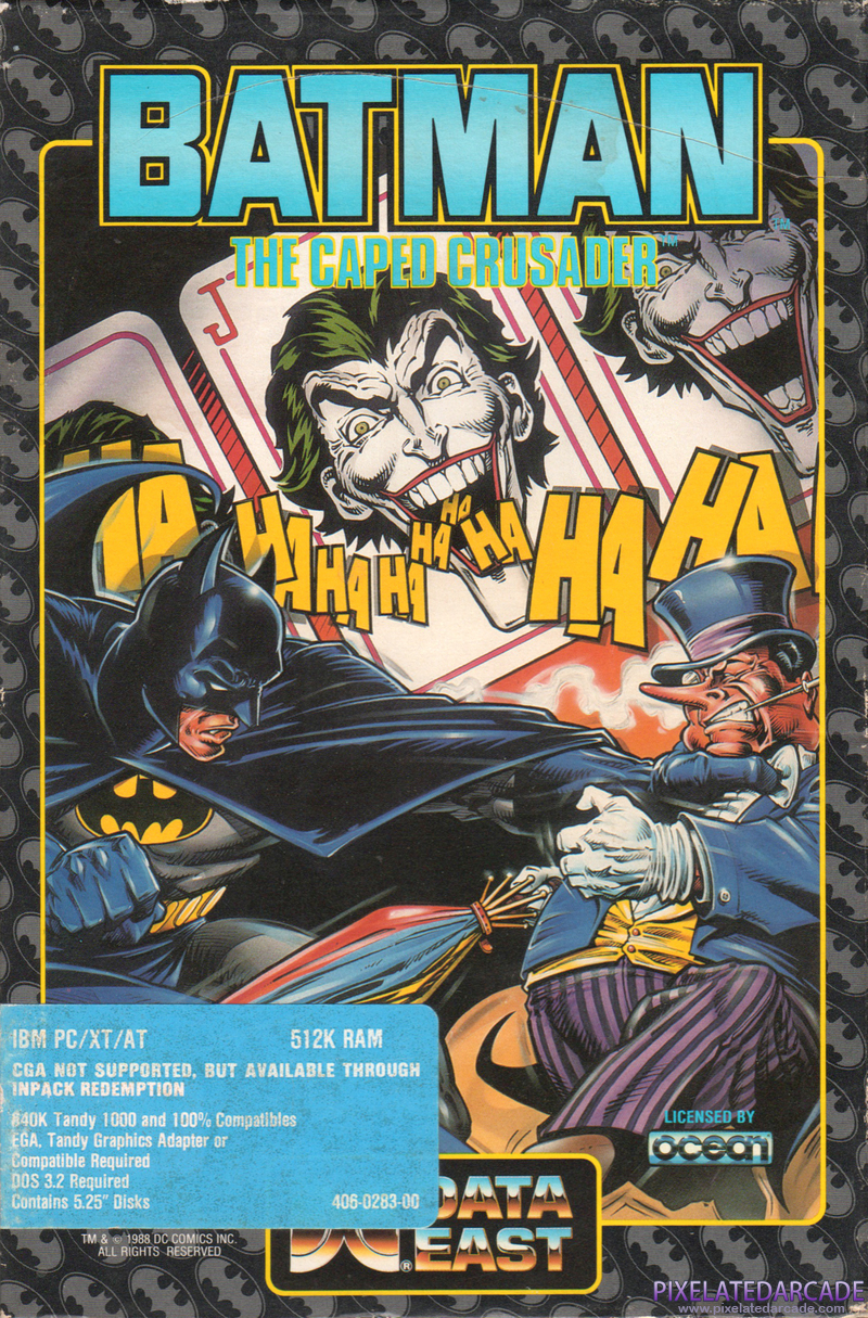 Batman: The Caped Crusader Cover Art: 