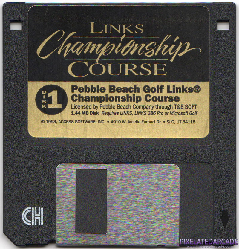 Links: Championship Course - Pebble Beach Golf Links Cover Art: Disk 1 of 3 Links: Championship Course - Pebble Beach Golf Links Cover Art: Disk 1 of 3