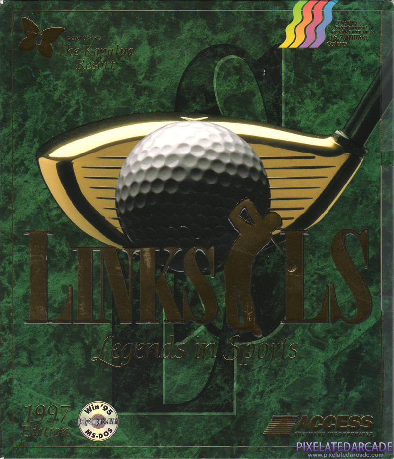 Links LS: Legends in Sports - 1997 Edition Cover Art: 