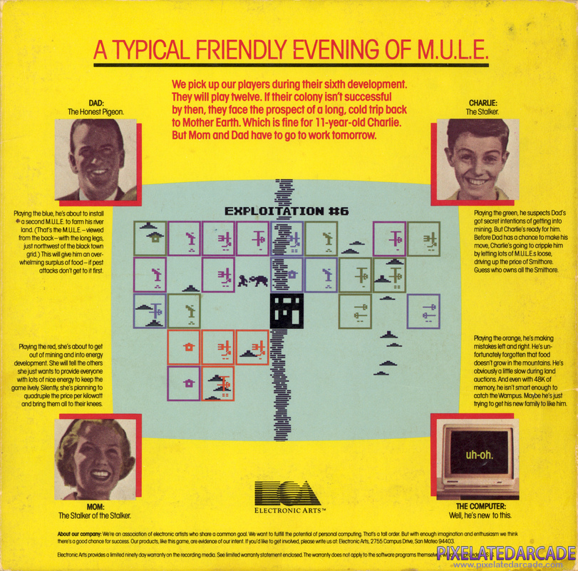 M.U.L.E. Cover Art: 