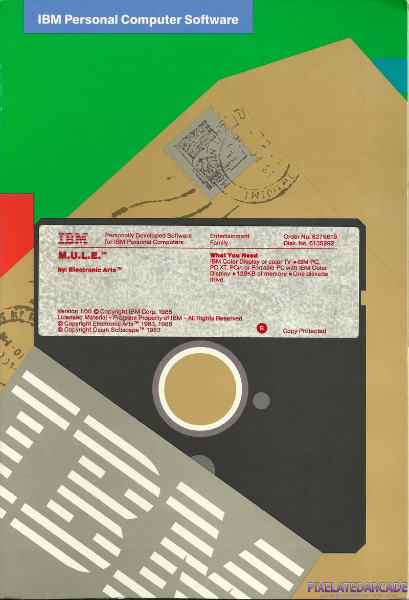 M.U.L.E. Cover Art: M.U.L.E. Cover Art: