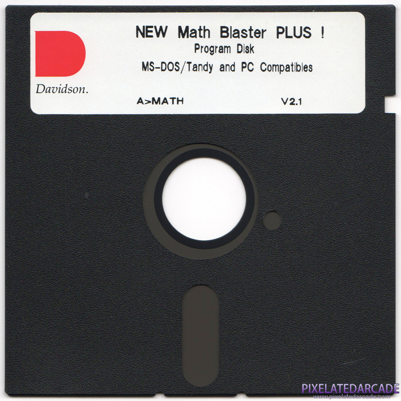 New Math Blaster Plus! Cover Art: New Math Blaster Plus! Cover Art: