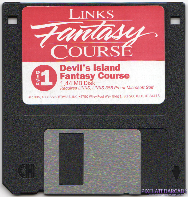 Links: Fantasy Course - Devil's Island Cover Art: Disk 1 of 3