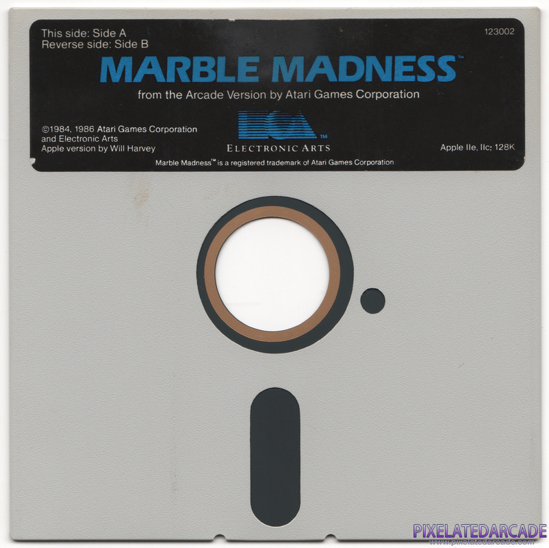 Marble Madness Cover Art: Marble Madness Cover Art: