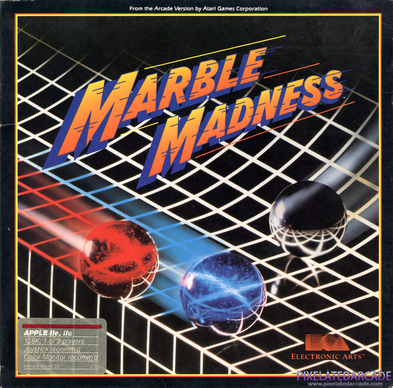 Marble Madness Cover Art: Marble Madness Cover Art: